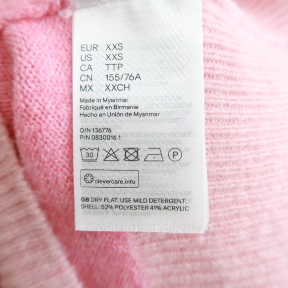 NWOT Two-toned Pink Sweater - Picture 5 of 6